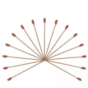 Měření teploty termistoru potaženého skleněným skleněným sklem