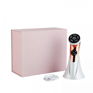 EMS Hot Cold Photon Beauty Instrument Face Skinwhiten Lift Utáhněte si obličejový lift Beauty Tool USB Přenosný elektrický masér obličeje, obličejový úvod Čištění kůže utahování vrásek Odstranění horké obličeje ...