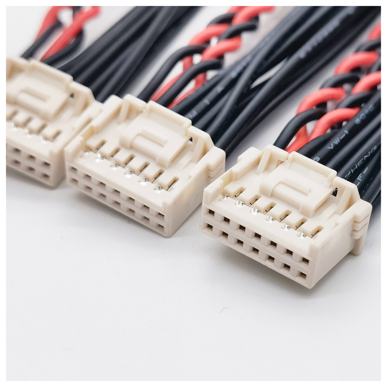 Terminálový linka Molex 501646-1400 Dvojitý řádky kabelového svazku 2,0 mm robot válcový kartáčna kabelové kabelové kabelové kabely