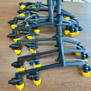 Tlaková tryska zemědělského UAV,nového modelu, byla uvedena online s dobrým účinkem