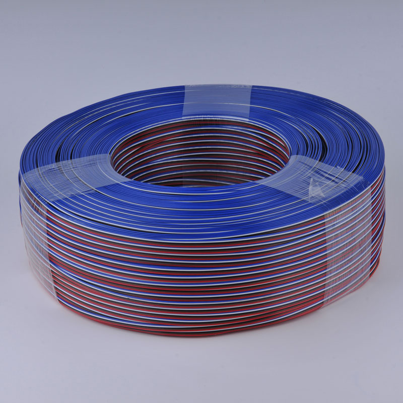 Továrna prodává stočený 1007#24 Dvojité paralelní kabely Vlastní konzervované měděné dráty DIY Elektronický vodič 10 barev si můžete vybrat