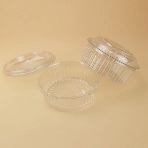 Plastové jednorázové transparentní čerstvé ovocné skladování balicí kontejner ovocné krabice