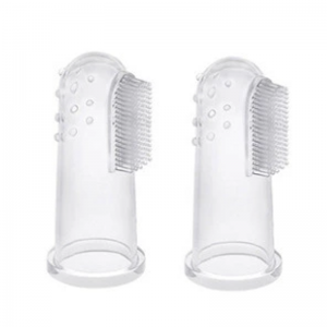 Měkký štětinový silikonový dětský dětský kojenecká zubní kartáček