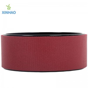 PVC jógové kolo velkoobchod, vhodné pro praxi jógy asana a protahování zády