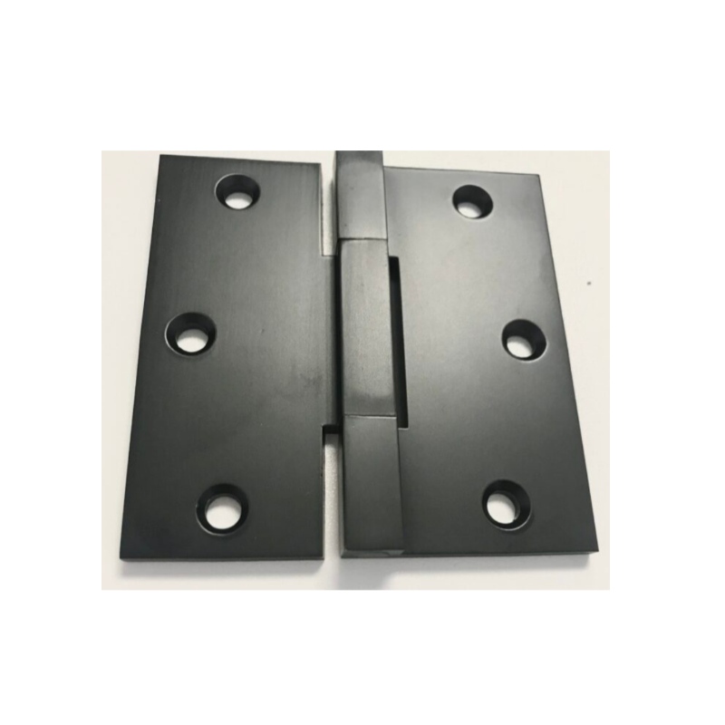 HN601 (2 balení) 3-1/2 palce pevný mosazný čtvercový rohový kuličkový ložiskový závěs těžké dveře
