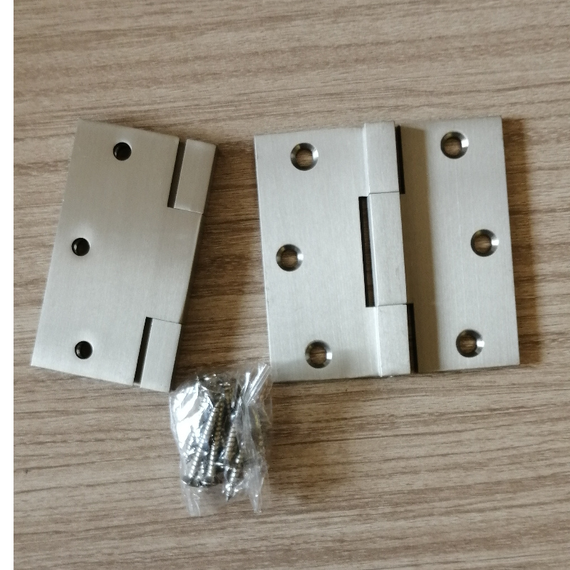 HN601 (2 balení) 3-1/2 palce pevný mosazný čtvercový rohový kuličkový ložiskový závěs těžké dveře