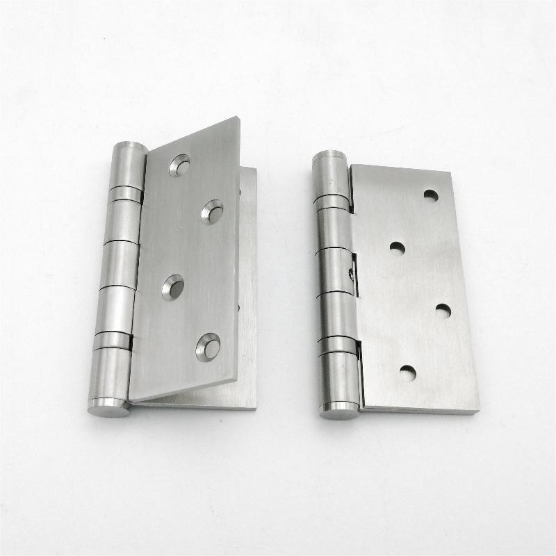 HN002 Vysoce kvalitní závěsy dveří znerezové oceli 4 palce čtvereční rohové závěsy 2 balení
