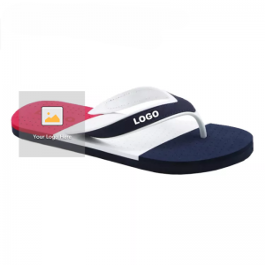 Přizpůsobené logo Outdoor Summer Beach Velkoobchodní hot prodeje muži PVC popruh příležitostné pohodlí Sport Eva Flip Flops Flipflops pantofle