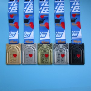 Medaile z zinku zinkové zinkové zlaté stříbrné měděné medaile