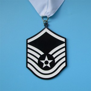 Černobílý měkký smaltovací medaile medaile Medaile Medaile medaile