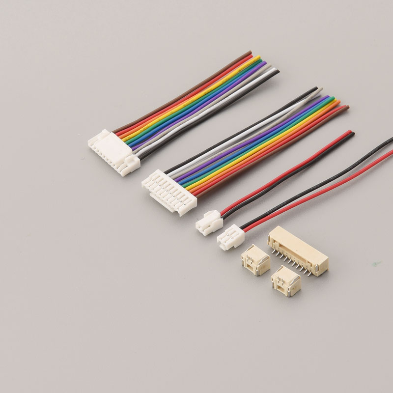 Továrna velkoobchodní série GH 1,25 mm Pitch Hasenes Wire Connector GHR-08V S With Lock pro přizpůsobení sestavy kabelu samce