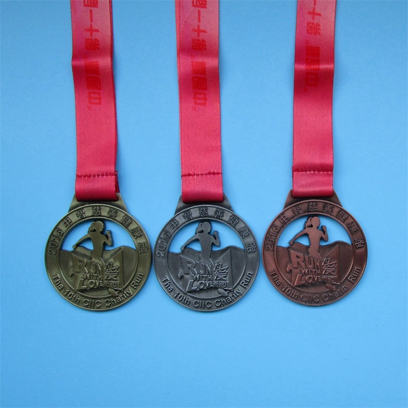 Sportovní medaile Výrobci kovové zlaté stříbrné měděné medaile