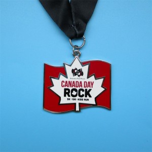 Smaltované medaile zakázkové kovové zlaté stříbrné měděné medaile barevné ocenění