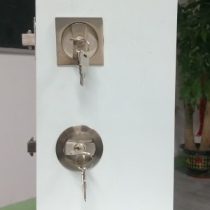 1601 Současný zámek kapesního zámku, zámek stříbrných kapes s klíčem, posuvné dveře zámku