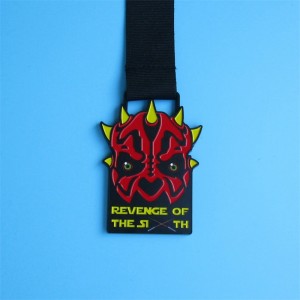 Kreslený design 3D stereoskopický efekt Medaile Medaile Medaile Medaile