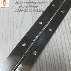 Standardní velikost dlouhý závěs 201#72 ‘\'*2 Piano závěs znerezové oceli Continuous Row Cabinet klavírní závěs