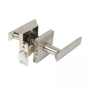 S7510 Herco -Duty Privation Door páka páky Door Lock Sets saténnikl bezklíčové knoflíky dveří ložnice/bathroom/interior dveře vlevo/right ruční dveře