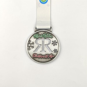 Zlaté stříbrné a bronzové medaile Vlastní medaile dárekna Vánoce