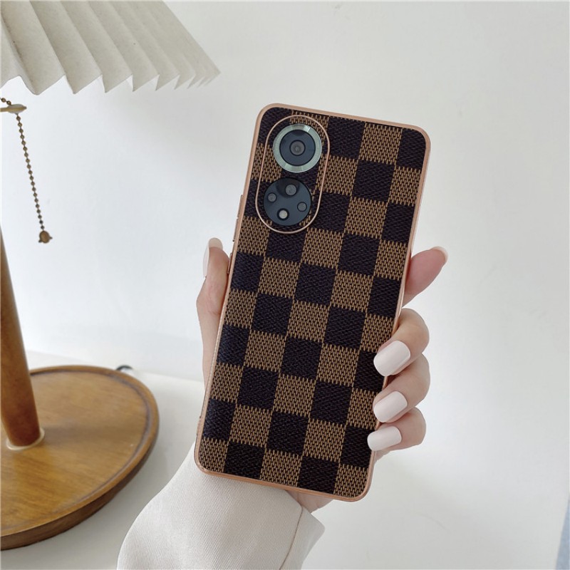 Je vhodný pro pouzdro pro mobilní telefon Huawei Mate50 a módní klasické série Plaid Series Mobilní telefon s mobilním telefonem, s dobrým odporem, trvanlivost a ochranou