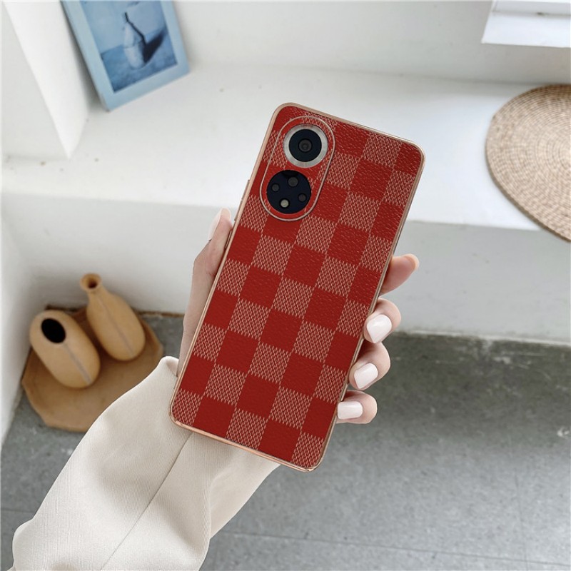 Je vhodný pro pouzdro pro mobilní telefon Huawei Mate50 a módní klasické série Plaid Series Mobilní telefon s mobilním telefonem, s dobrým odporem, trvanlivost a ochranou