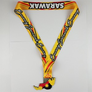 Výrobce medaile Gag Personalized Honor Awards Metal 3d Gold Medaile Map of City Medaile