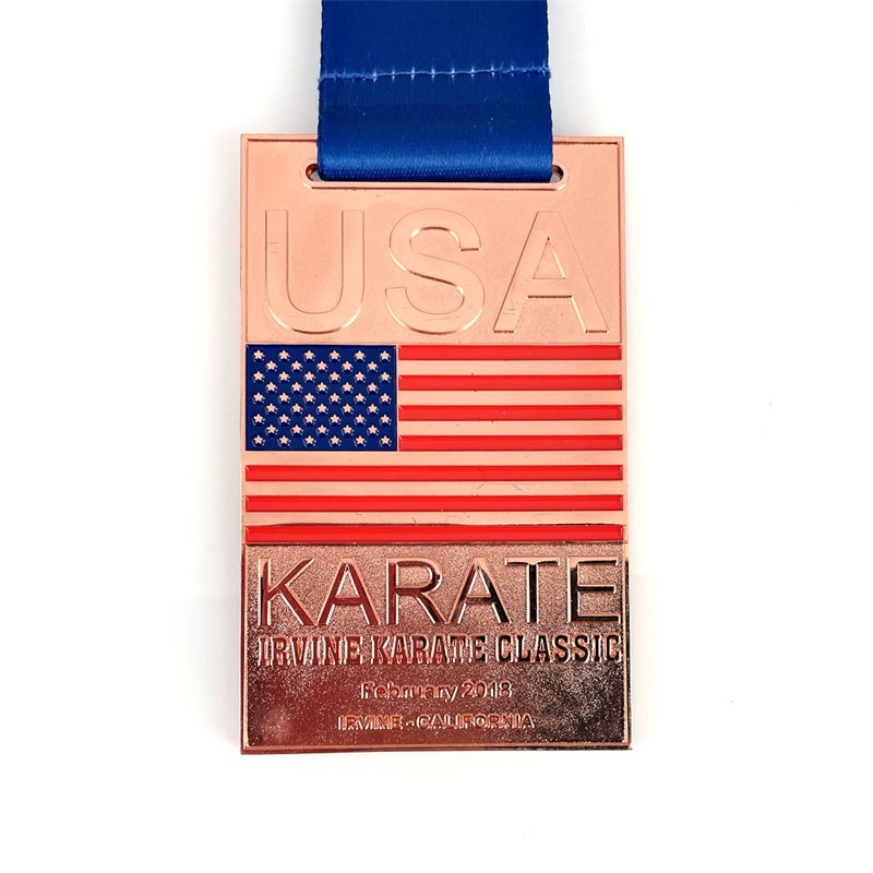 Závodní medaile Vlastní medaile kovové medaile kungfu Zlatá medaile