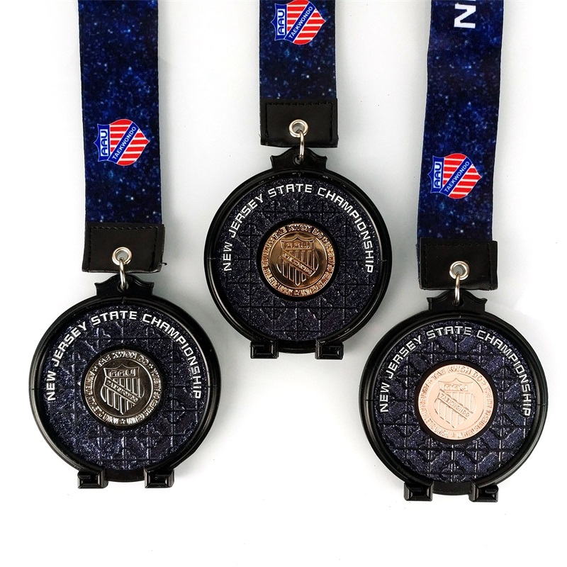 Medaile a šálky Design Award Medaile a poháry Vlastní medaile smaltovanou zvířecí medaile