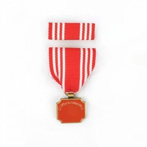 Měkký smalt Custom Pin odznak Award Honor Medaile Royal Broach