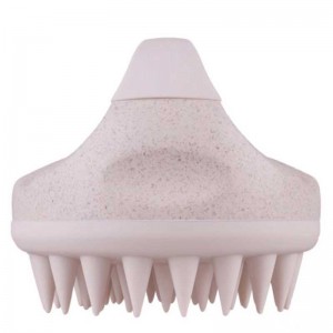 Biologicky rozložitelná pšeničná slámová šampon masáž štětce Skalp Exfoliator Wash Cim Body Brush Bath Lasy Slimming Massage Brush