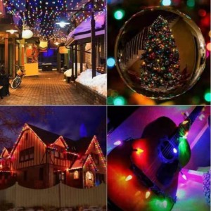 Smart C9 Strawberry Christmas Light Set Outdoor Waterproof LED LED Color Christmas Light String