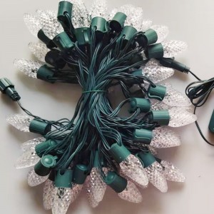 Smart C9 Strawberry Christmas Light Set Outdoor Waterproof LED LED Color Christmas Light String