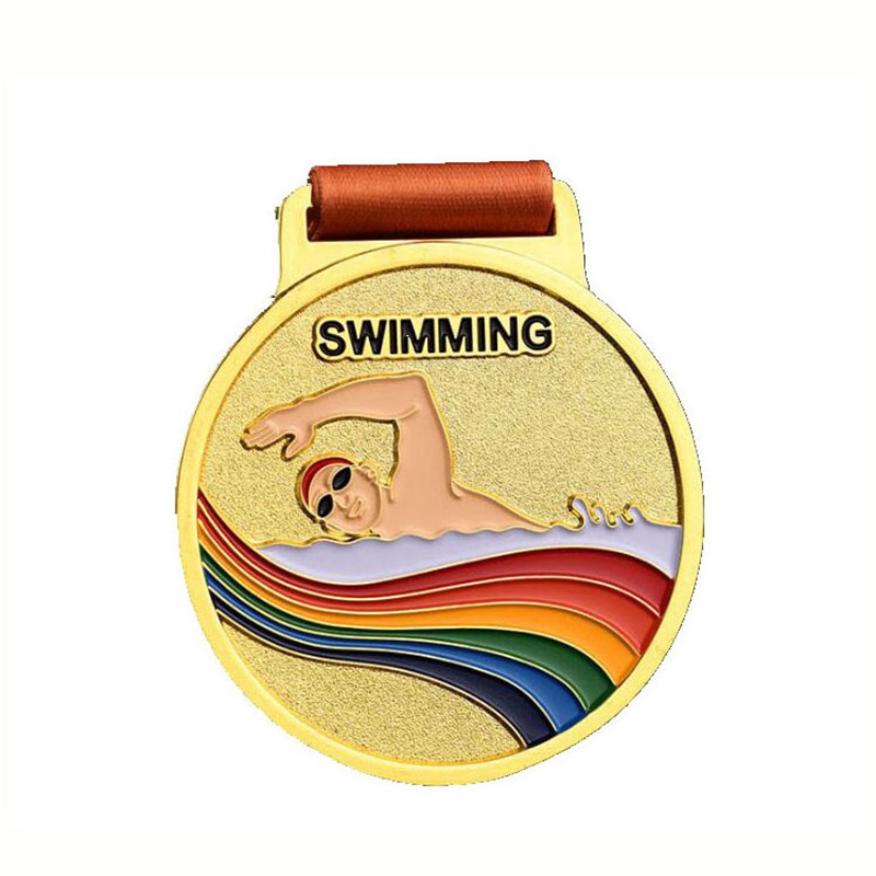 Vlastní medaile design pro plavecké medaile