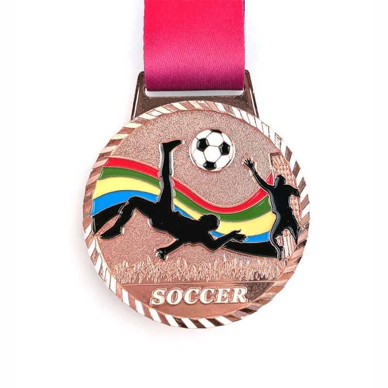 Fotbalová medaile 3Dna míru