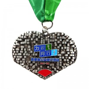 Vlastní kovová medaile věšák Lego Custom Medaile Metal Medallion