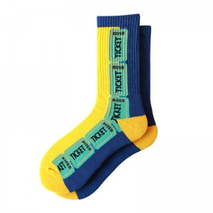 Zakázkový soukromý štítek prodyšný sport absorbuje ponožkyna kolena cyklistiku Cycling Cycling