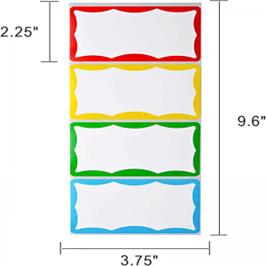 ručně psané samolepky pro diy samolepky