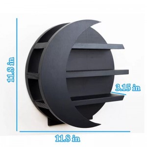 Stěna držáku měsícenebona stolní police držák éterického oleje držák krystalu