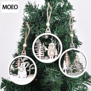 Dřevěné vánoční ozdoby