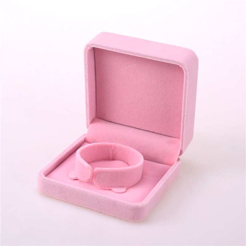 Růžová dárková krabička, přizpůsobená šperky dárková krabička