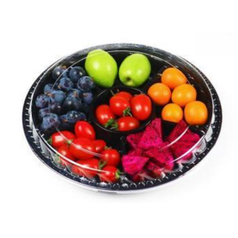 Šest-compartment Fresh-cut Fruits Box Box Dole 250*170*70 mm HJ-6F270