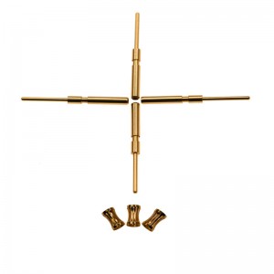 Korunací pružina a zásuvka