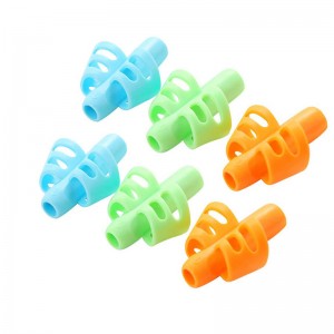 Držitel silikonové tužky pro 2-4 roky starý batole rukopis rukopisují korekce Trénink Psaní pomůcek, držák tužky pro učebnu mateřských škol, předškolní děti, začátečníci spisovatelé speciální potřeby