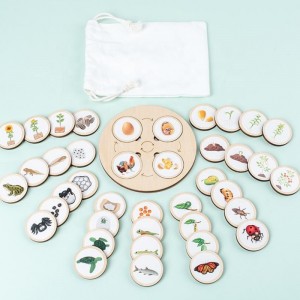 Dřevěné osvícení děti \\\\\\\\\\\\ s hračkami DIY YIZHI PUZZE