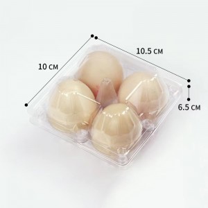 Egg Podnos 105*100*65 mm 4 drážky