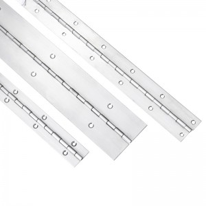 Přizpůsobené dlouhé závěsy 201#304#Tloušťka 0,8 mmnerezová ocel tlustý klavírní závěs Kontinuální řada skříně klavírní závěs