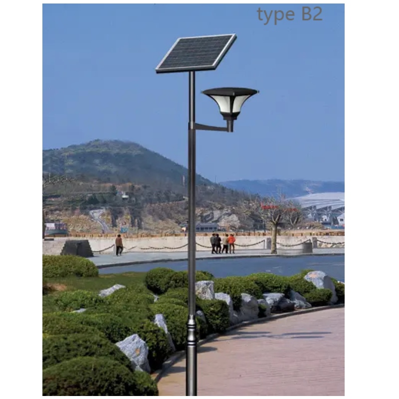 Solární LED zahradní dvorek světla typu B série