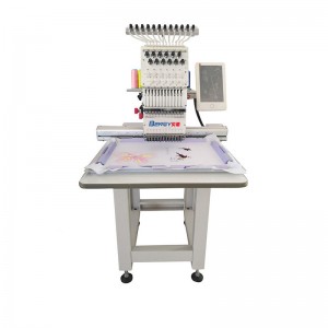 Počítačový výšivkový stroj s jednou hlavou