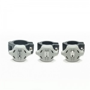 Vysoce kvalitní upevňovací trubka plastová plastová rychlá tryska ventilátoru s rychlým proudem, rychlé uvolňování plastové přepínací trysky