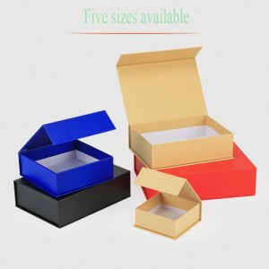 Vlastní barevná dárková krabice