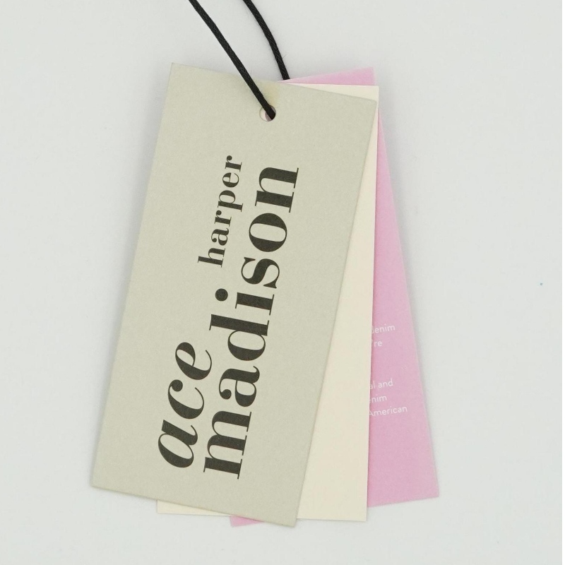 Hangtag přizpůsobený tisk